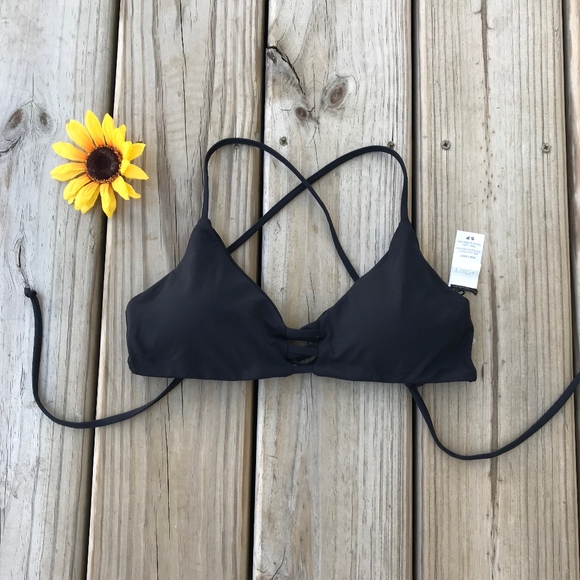 l*space Other - L*space Black Bikini Swim Top NWT